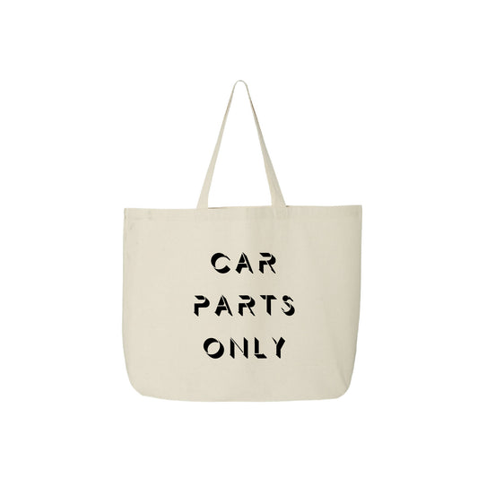 Car Parts Only Zippered Tote Bag
